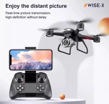 4DRC V14 SkyMaster Drone – 6K Dual-Camera Aerial Drone with Optical Flow, Auto Hover, & Carry Case