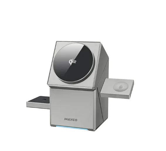 360° SwivelCharge Qi2 Magnetic Wireless Charger – Fast-Charging Stand for Phones & Accessories